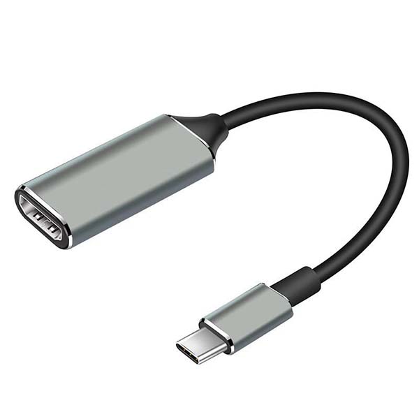 фото Адаптер red line usb type-c-hdmi, m-f 0,12м grey