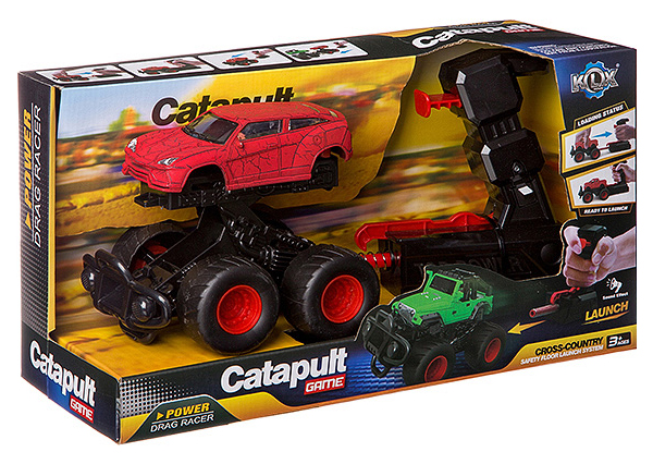 

Внедорожник Shenzhen Toys со звуковыми эффектами 2 вида Б93306-GW, Красный