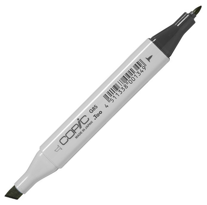 

Маркер Copic Classic G85 серо-зеленый