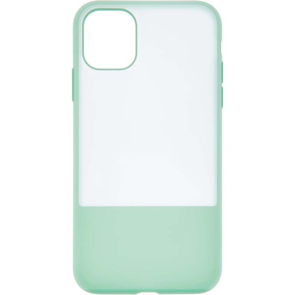 фото Чехол interstep contrast ls mv для iphone 11 green