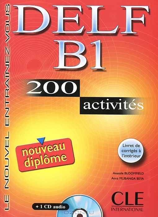 фото Delf b1, 200 activites (, audio cd) cle international