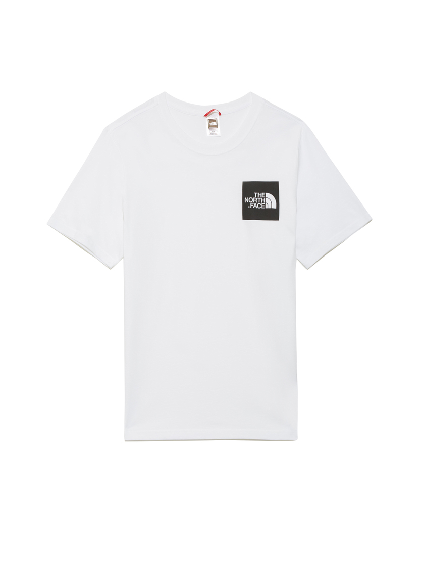 фото Футболка the north face fine, white, m int