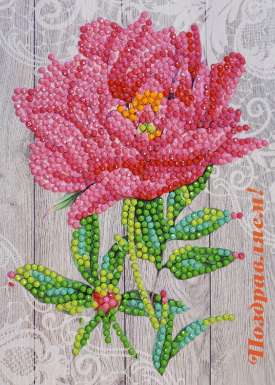 

Алмазная вышивка ITSHOBBY Поздравляем!, 13x18 см, Поздравляем!