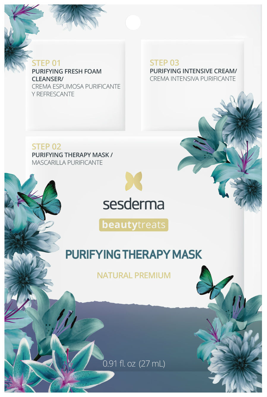 

Маска для лица Sesderma Beauty Treats Purifying therapy mask 27 мл
