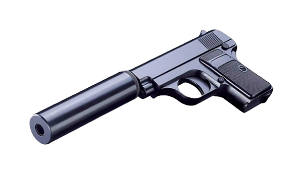 Пистолет игрушечный Shantou Gepai G1A 1B00425M механический пистолет игрушечный с фонарем shantou gepai 15 5 см