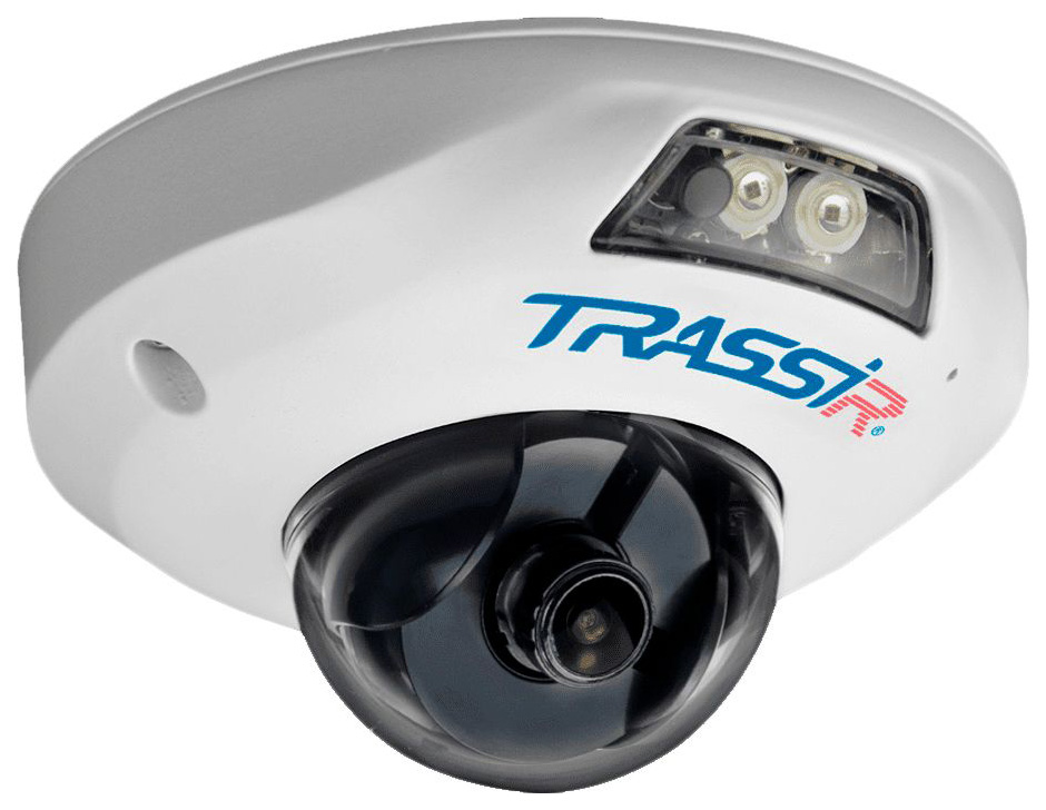 IP-камера Trassir TR-D4121IR1 White ip камера trassir