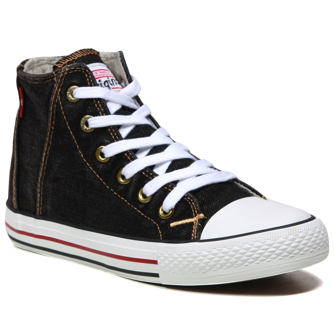 

Кеды детские Levi's Kids, цв. черный р.35, VTRU0004T