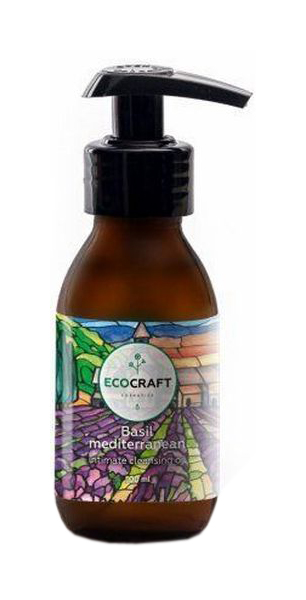 фото Средство для интимной гигиены ecocraft basil mediterrenian 100 мл