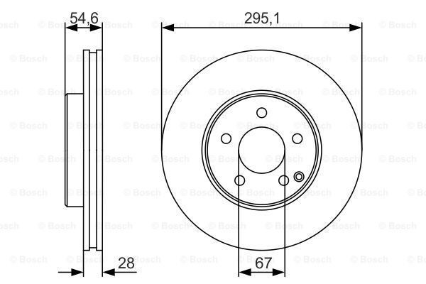 фото Тормозной диск bosch 0986479r99