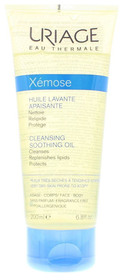 фото Масло для лица uriage xemose soothing cleansing 200 мл