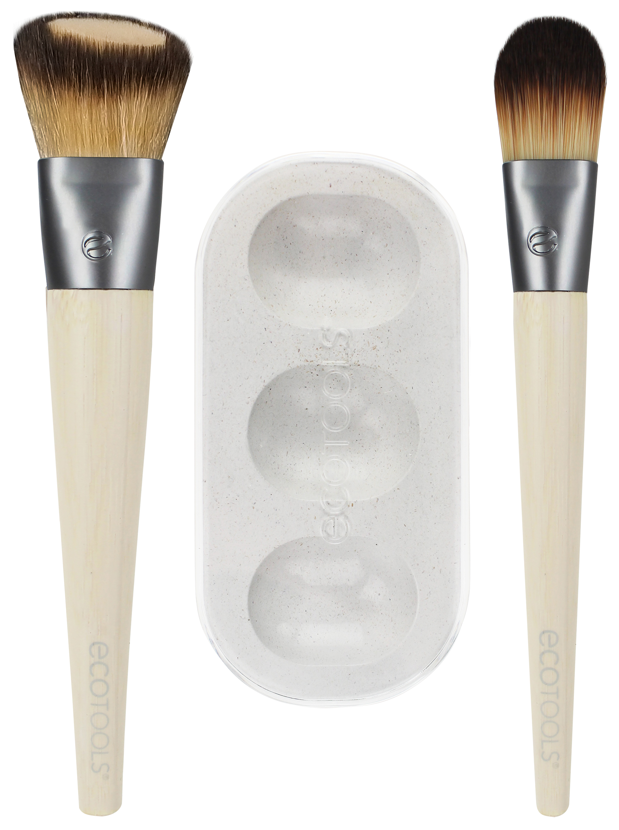 фото Набор кистей для макияжа ecotools custom match duo makeup brush set