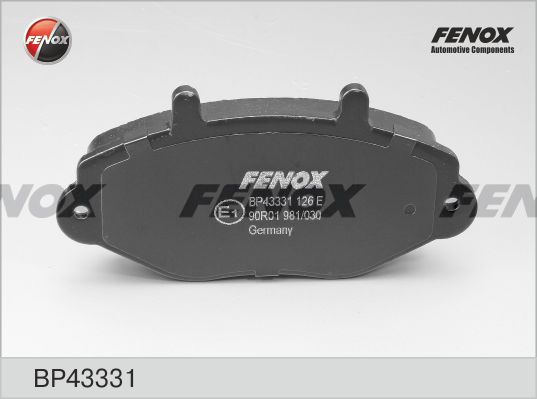 

Комплект тормозных колодк FENOX BP43331