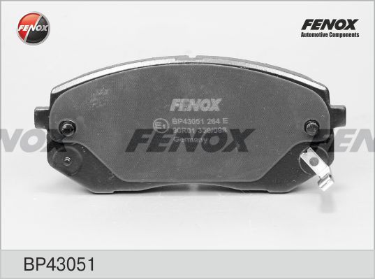 

Комплект тормозных колодк FENOX BP43051
