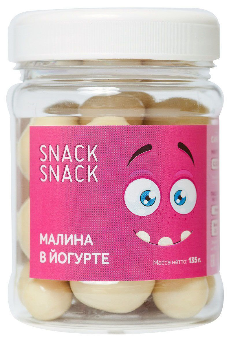 

Малина Snack-Snack в йогуртовой глазури 135 г