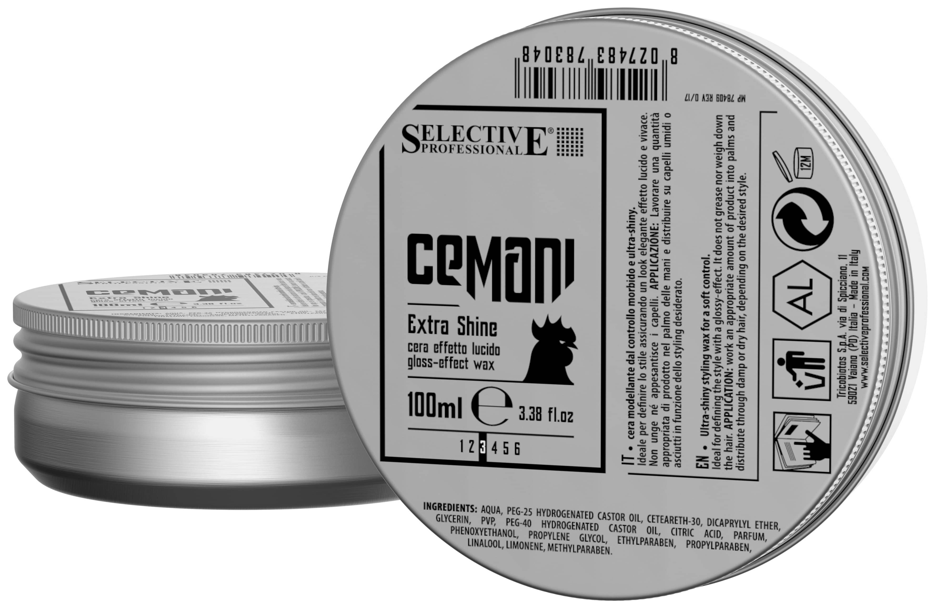 Воск для укладки Selective Professional Cemani Extra Shine Vaso 100 мл