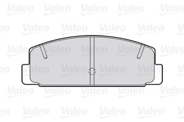 

Тормозные колодки Valeo дисковые 301780