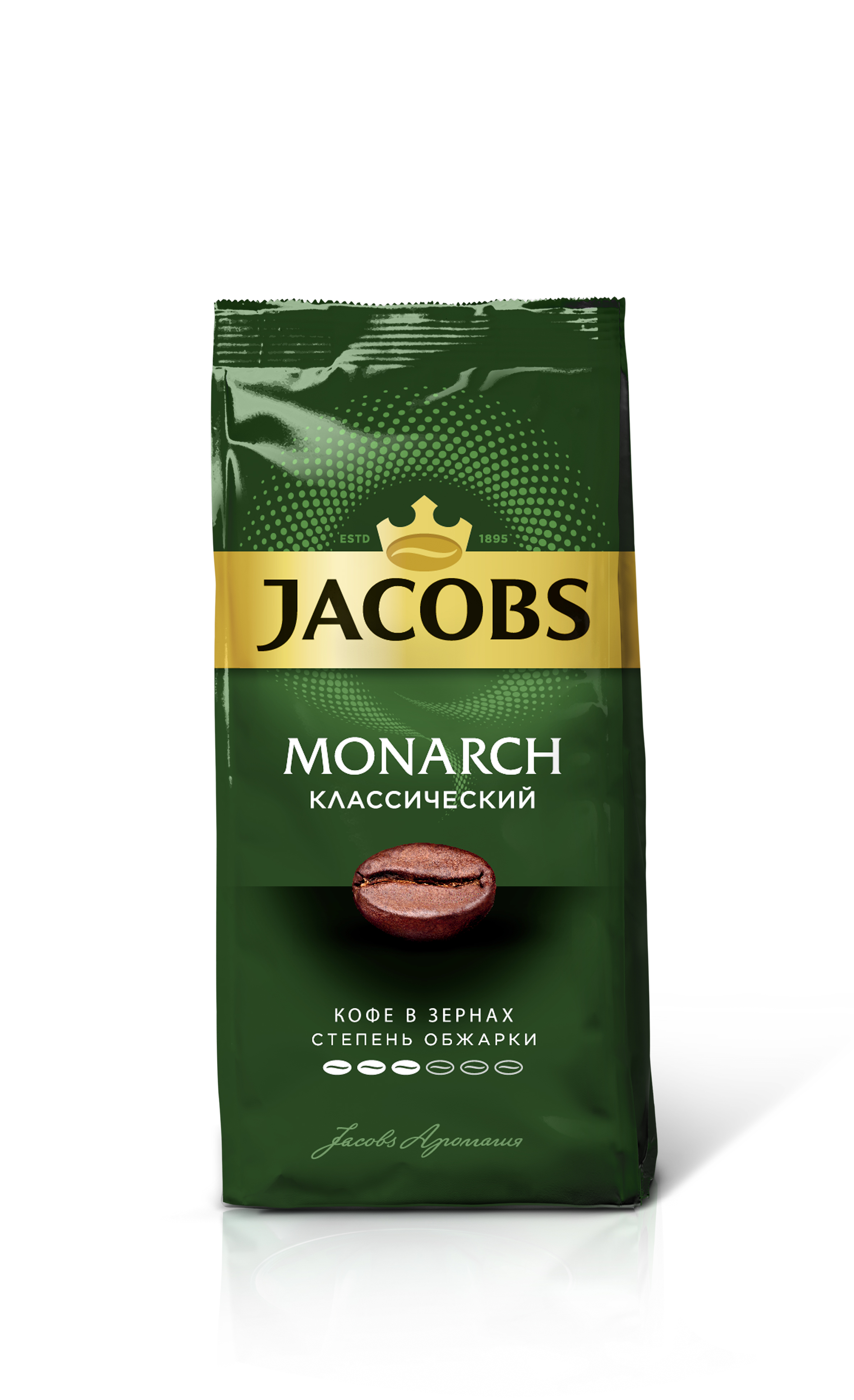 Кофе Jacobs Monarch классик зерна 230 г