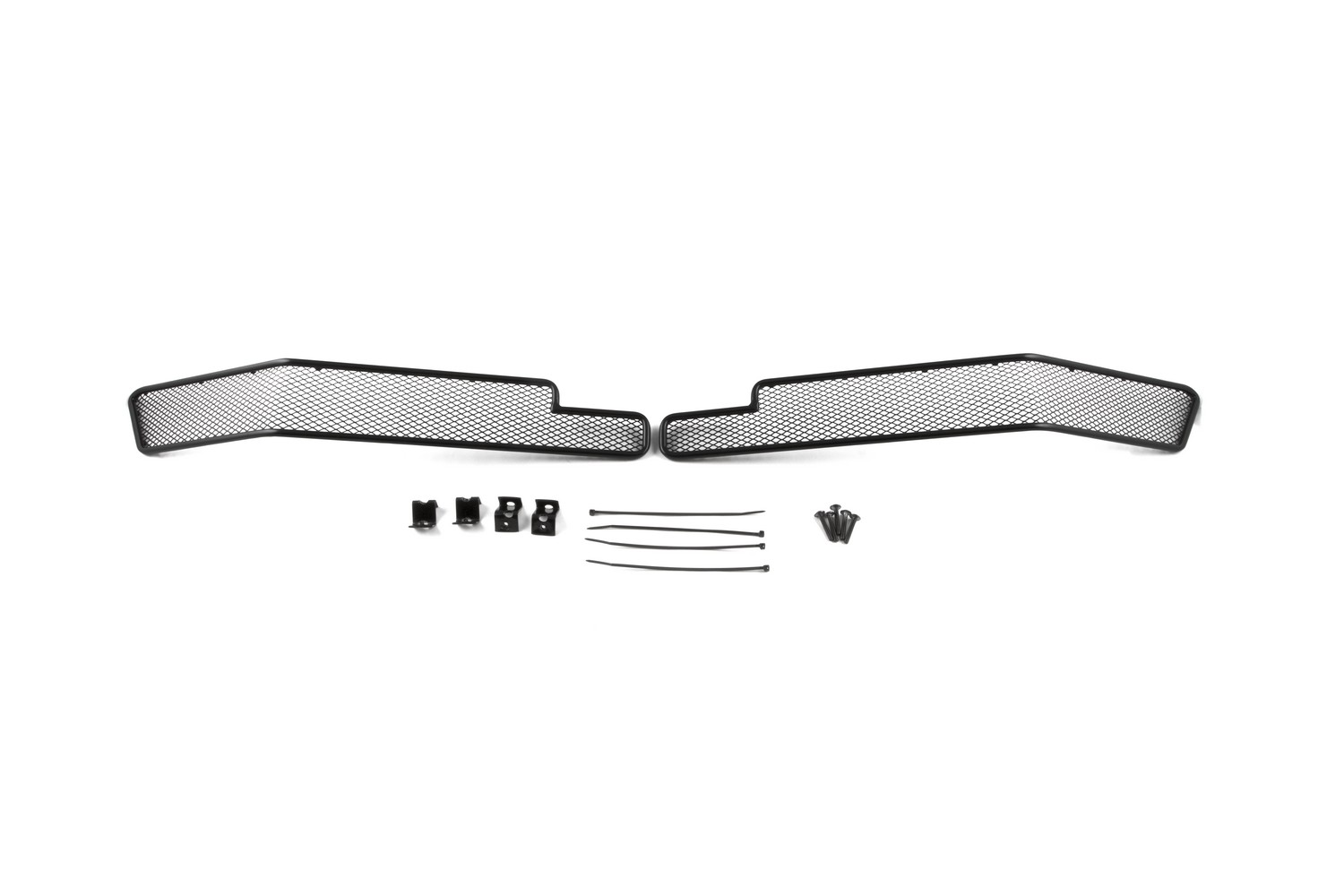 

Сетка на бампер внешняя Arbori для Toyota Land Cruiser 200 2015, 2 шт., черная, 10 мм