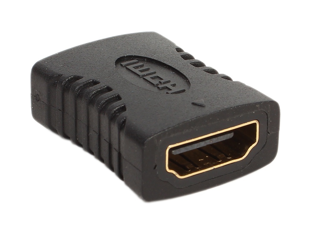 

Переходник VCOM HDMI - HDMI Black (CA313), Черный, CA313