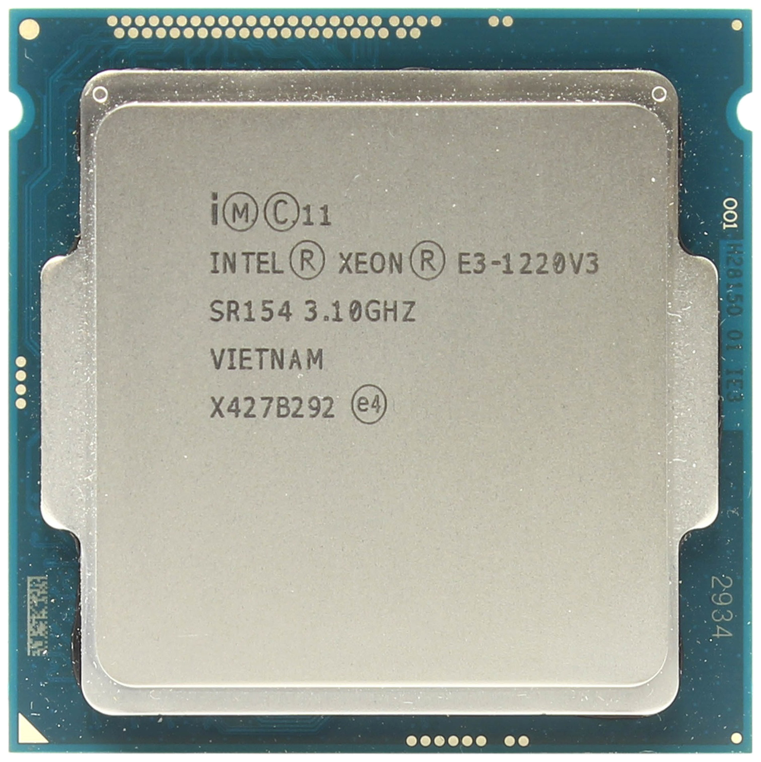 

Процессор Intel Xeon E3-1220 v3 LGA 1150 OEM, Xeon E3-1220 v3