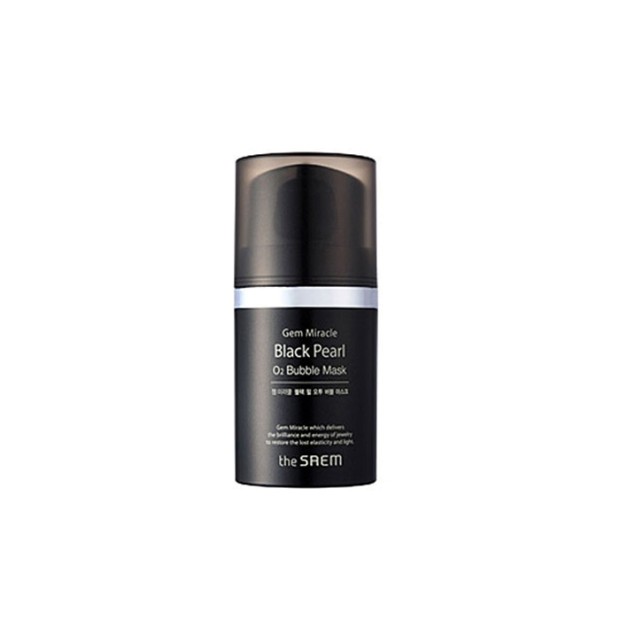 Gem Miracle Black Pearl o2 Bubble Mask 10гр. The Saem кислородная маска Gem Miracle Black Pearl o2. The Saem Gem Miracle Black Pearl o2 Bubble Mask 105 мл. The Saem Gem Miracle Black Pearl o2 Bubble Mask 10g.