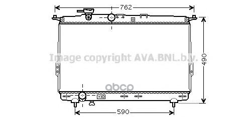 фото Радиатор охлаждения ava quality cooling hy2106