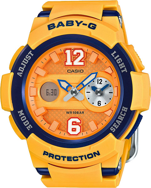 фото Наручные часы кварцевые женские casio baby-g bga-210-4b