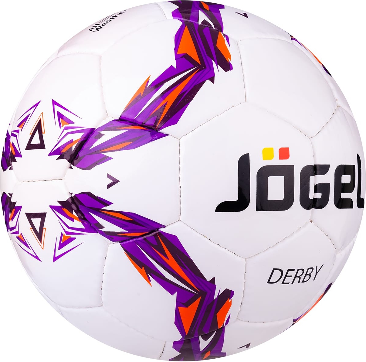 

Футбольный мяч Jogel JS-560 Derby №5 white/violet, JS-560 Derby