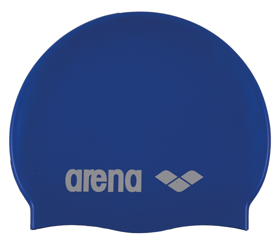 Шапочка для плавания Arena Classic Silicone Cap 77 blue/white
