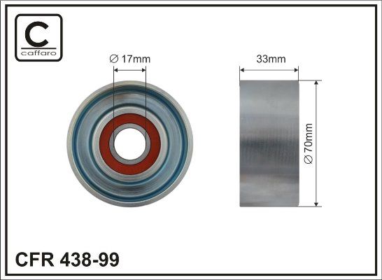 фото Натяжной ролик caffaro 438-99