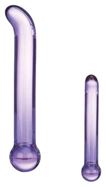 фото Фиолетовый g-стимулятор glas purple g-spot tickler