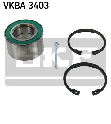 фото Комплект подшипника ступицы колеса skf vkba 3403