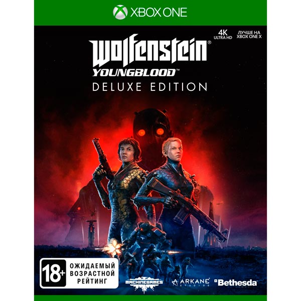 фото Игра wolfenstein: youngblood. deluxe edition для xbox one bethesda