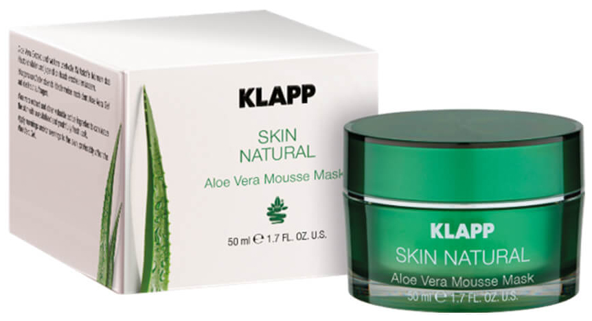 

Маска для лица Klapp Skin Natural Aloe Vera Mousse Mask 50 мл