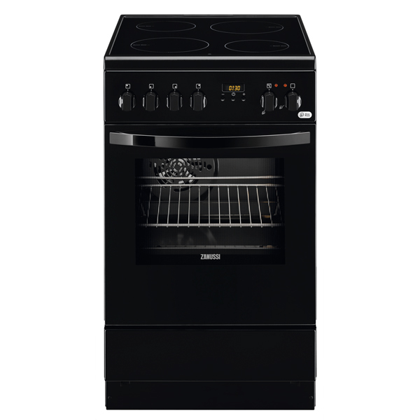 фото Электрическая плита zanussi zcv9553g1b black