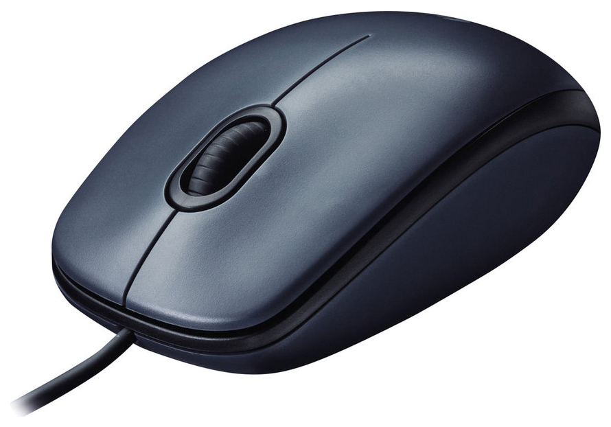 фото Мышь logitech m100 grey/black (910-001604)