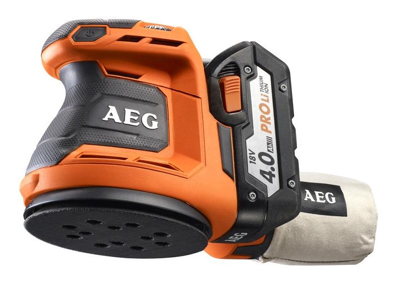 

Аккумуляторная эксцентриковая шлифовальная машина AEG BEX18-125 LI-402C 4935451087, BEX18-125 LI-402C