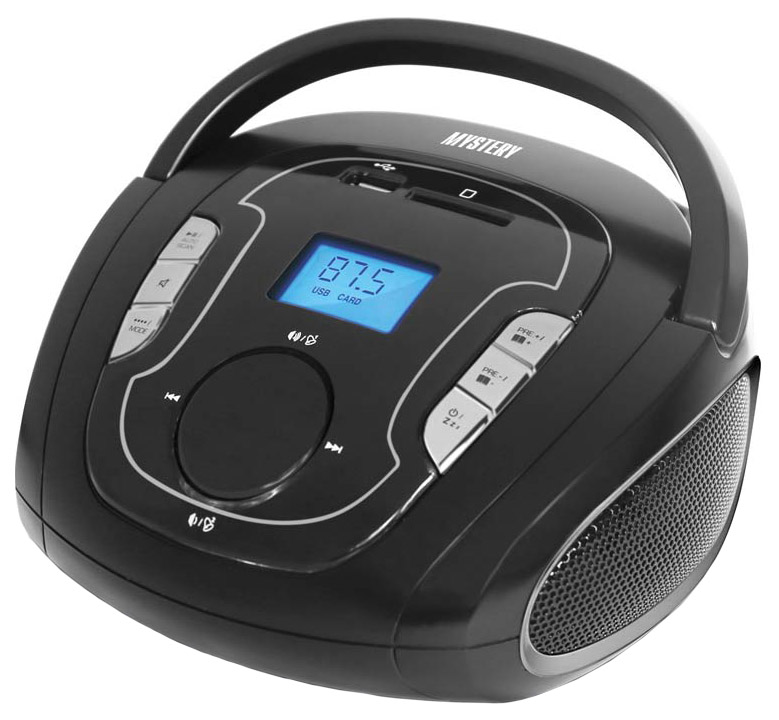 

Магнитола MYSTERY BM-6008UB Silver/Black, BM-6008UB