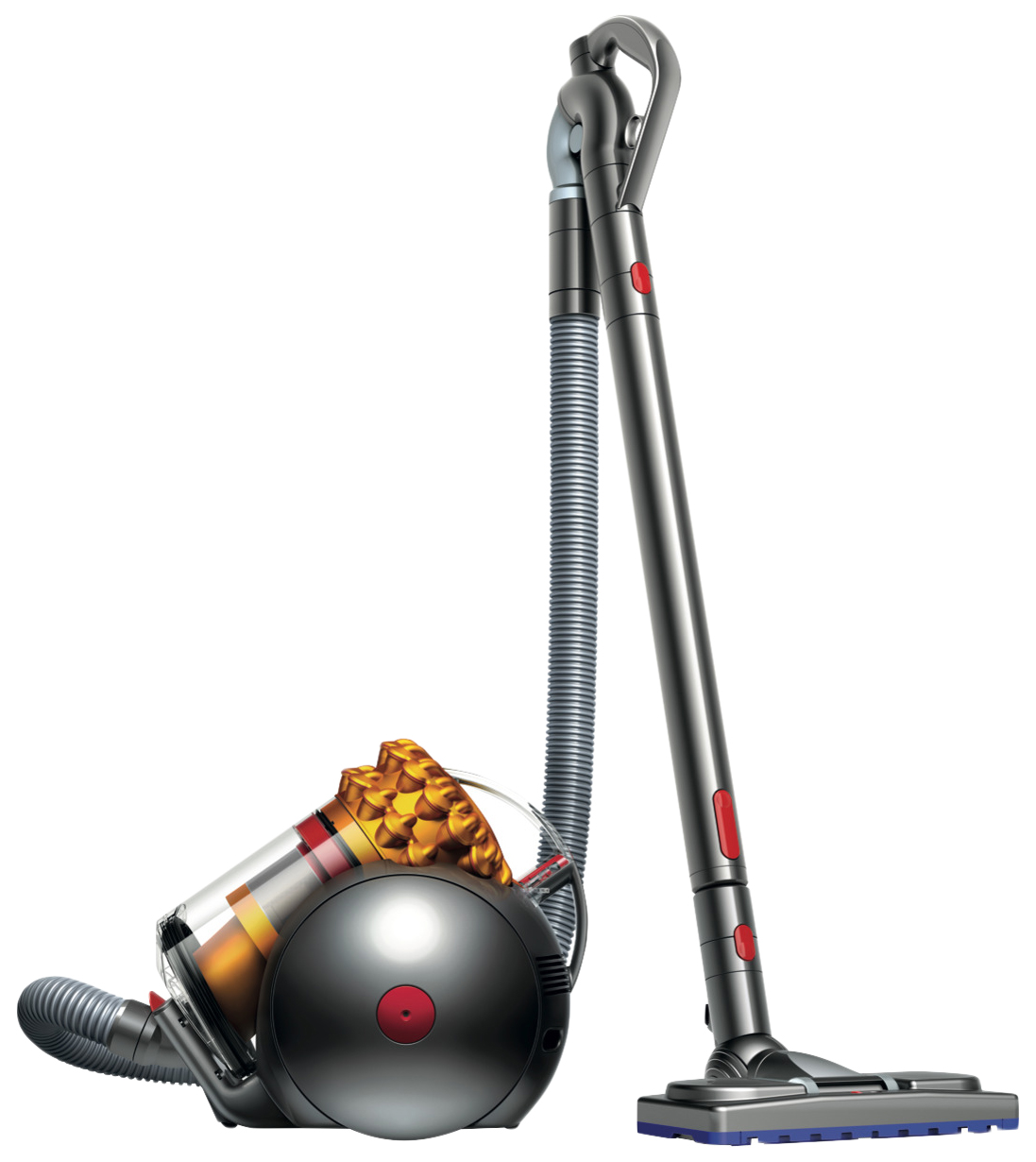 фото Пылесос dyson cinetic big ball multifloor yellow/grey