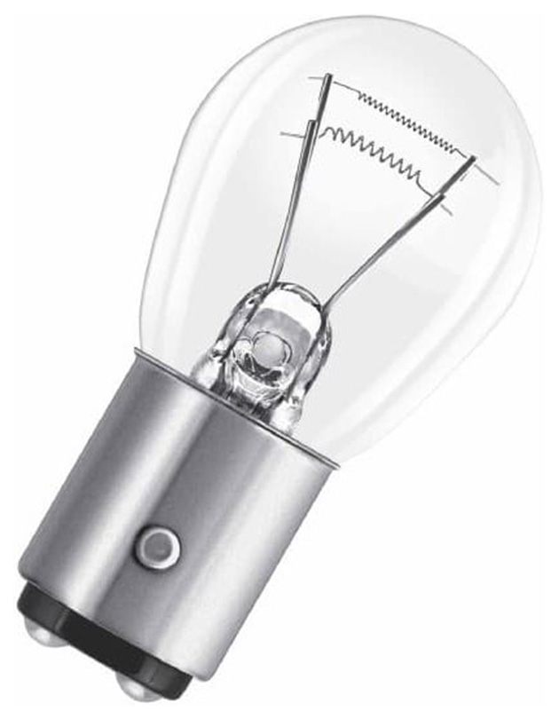 фото Лампа накаливания автомобильная osram 24v p21 5w bay15d (7537)