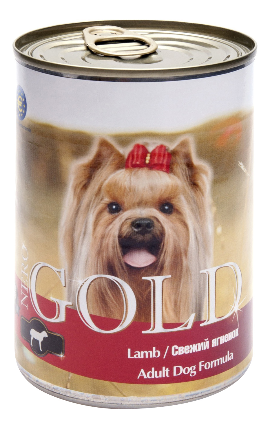 фото Консервы для собак nero gold adult dog formula, свежий ягненок, 12шт, 1250г