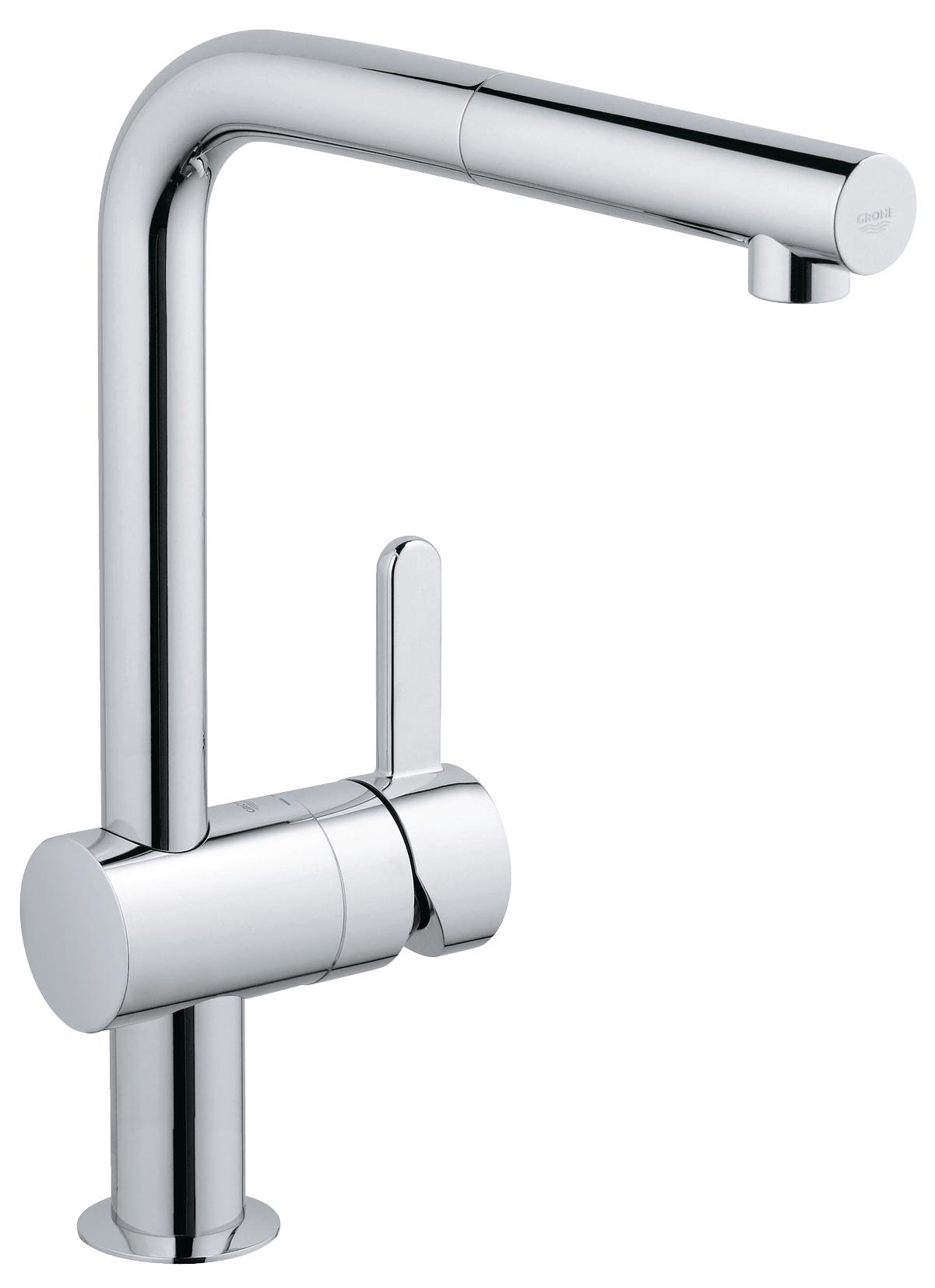 фото Смеситель для кухонной мойки grohe flair 32454000 хром