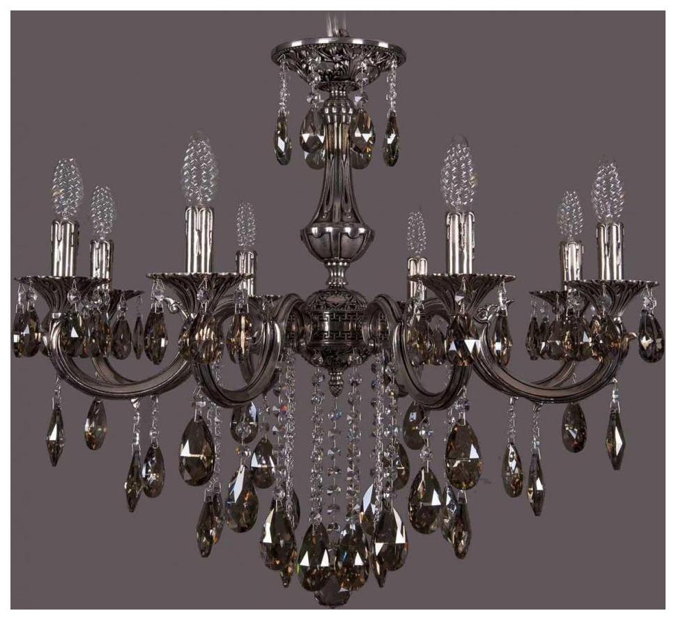 

Люстра подвесная Bohemia Ivele Crystal 1702/8/265/B/NB/K731