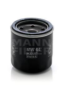 фото Фильтр масляный двигателя mann-filter mw64