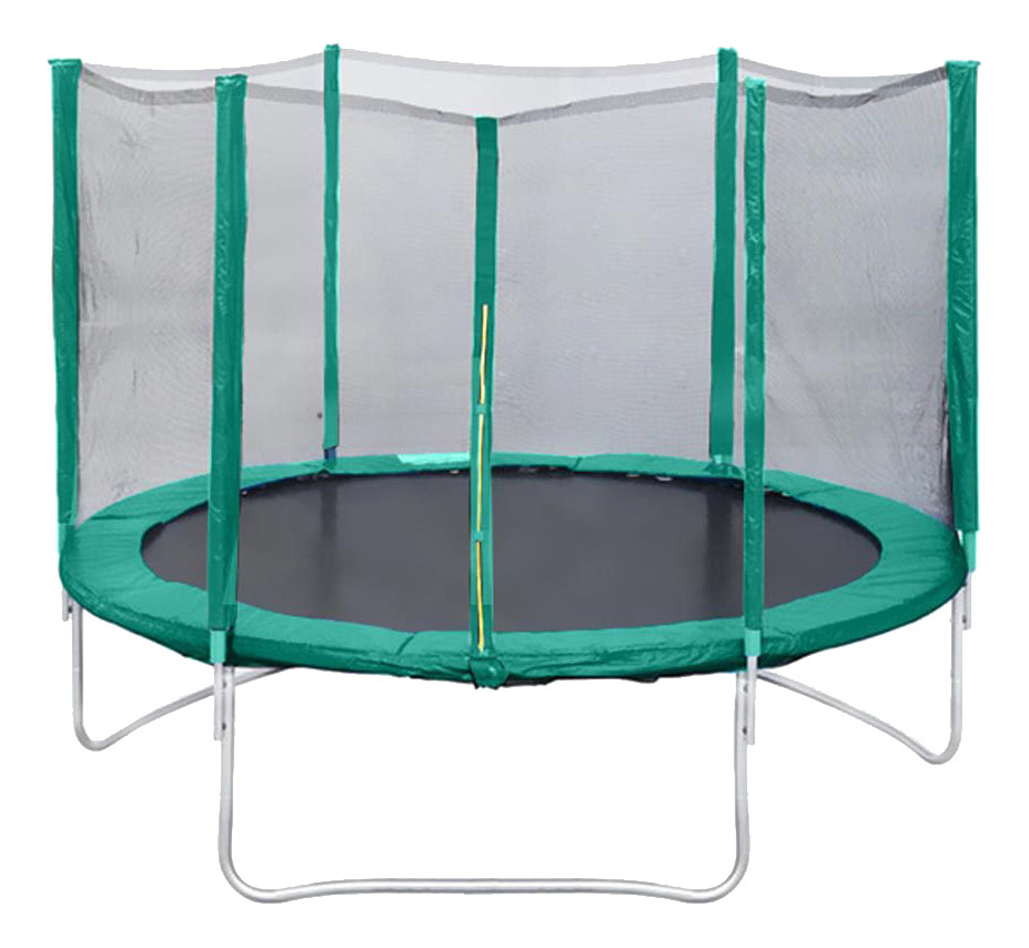 фото Батут dfc trampoline с сеткой 300 см, green