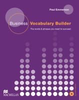 

Business Vocabulary Builder