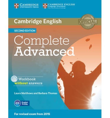 фото Complete adv 2ed wb w/out ans +d rev exam 2015 cambridge university press