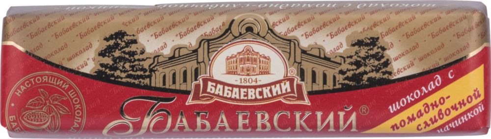 Батончик Бабаевский с помадно сливочной начинкой 50 гр