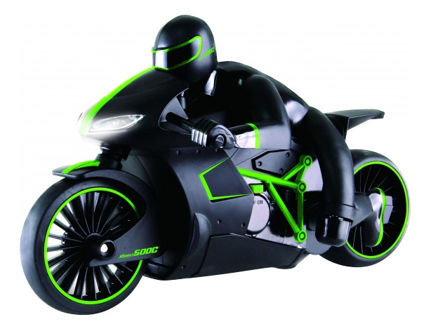 Купить Гоночный мотоцикл Драйв, Радиоуправляемая техника 1TOY мотоцикл Драйв, зеленый Т10954, 1 TOY,