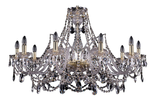 

Люстра подвесная Bohemia Ivele Crystal 1411/10/360-66/G, 1411/10/360-66/G